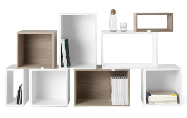 Muuto Stacked Regalsystem 2.0 | Design: Julien De Smedt Muuto Stacked Regalsystem 2.0 inkl. 2 passende Clips Design: Julien De Smedt