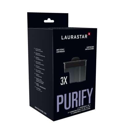 Laurastar: hygienische, smarte und revolutionäre Textilpflege! 16 Laurstar Ersatzkartuschen für das Smart-Bügelsystem. schützen vor Kalk und sichern eine gleichbleibende Dampfqualität.