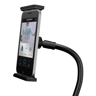 Laurastar: hygienische, smarte und revolutionäre Textilpflege! 13 Die Smartphone-Halterung ist einfach praktisch und Sie sind immer verbunden.