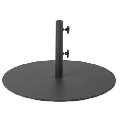 Sonnenschirme: Unsere Top 5 Schattenspender 11 Parasole base von Fatboy: filigran und in schlichtem Schwarz.