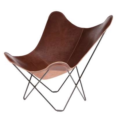 Gästezimmer gestalten: So wird's einladend und gemütlich! 16 Der Butterfly Chair von Cuero sieht nicht nur gut aus, er ist auch bequem.