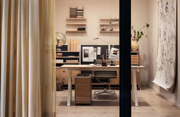 String Pocket | Wandregal String Pocket | Wandregal - Home Office: Arbeitsplatz einrichten