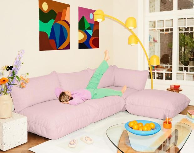 Fatboy – Sumo modulares Sofa in bubble pink Fatboy – Sumo modulares Sofa in bubble pink