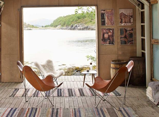 Cuero – Butterfly Sessel Pampa Mariposa Design-Klassiker | Design: Antonio Bonet / Juan Kurchan Cuero – Butterfly Sessel Pampa Mariposa Design-Klassiker - Cozy Living