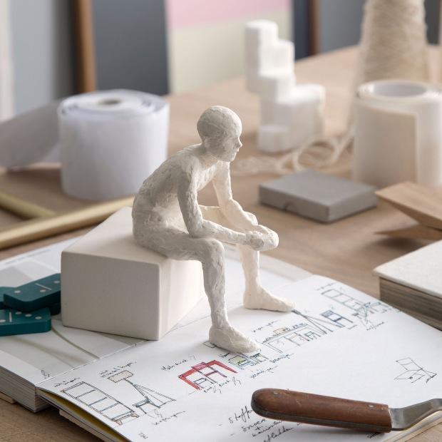Kähler Design, The reflective one, Skulpturen Figuren mit einer besonderen Geschichte Design: Malene Bjelke Kähler Design, The reflective one, Skulpturen Figuren mit einer besonderen Geschichte Design: Malene Bjelke