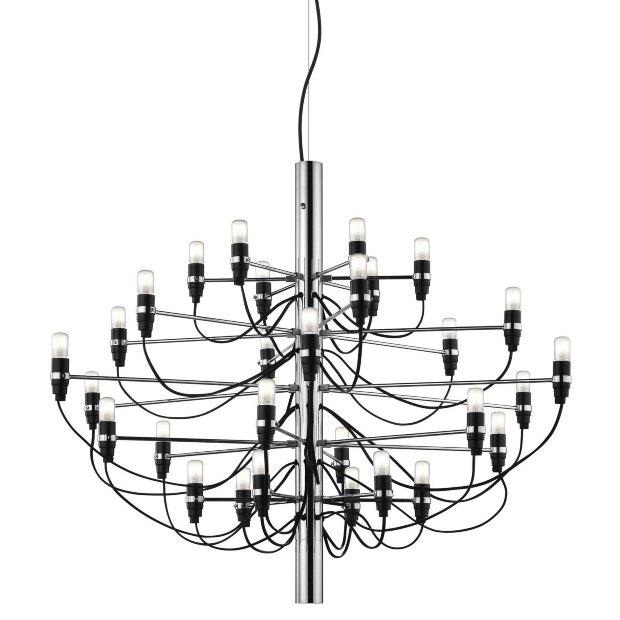 Flos 2097 Pendelleuchte | Design: Gino Sarfatti, 1958 Flos 2097 Pendelleuchte | Design: Gino Sarfatti, 1958 - Lampen für hohe Decken