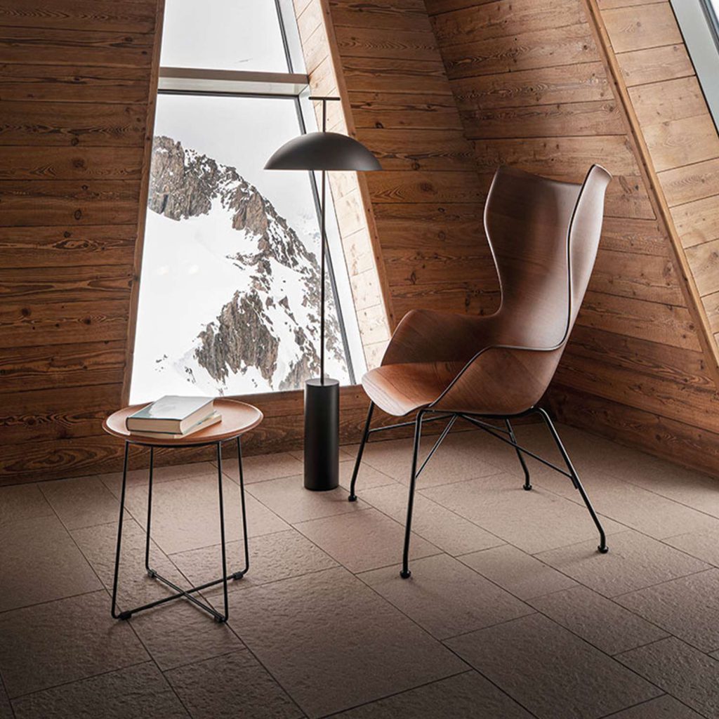 Mit dem Kartell Al Wood Beistelltisch wird's gleich noch gemütlicher. 