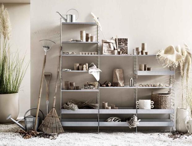 Grundregeln – wie Sie ein Zimmer mit Schräge einrichten 1 string furniture outdoor regalsystem