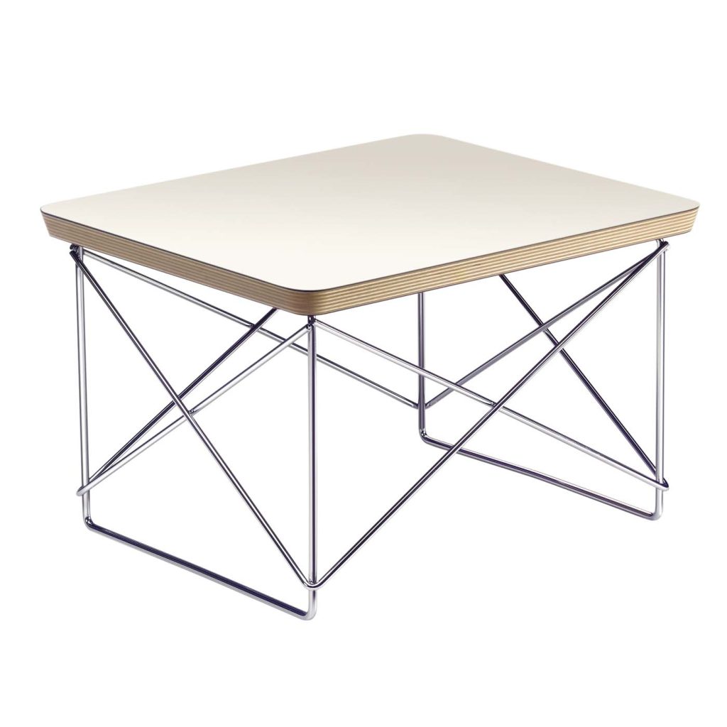 Seit Jahrzehnten unverändert: der kultige Vitra Occasional Table LTR. 