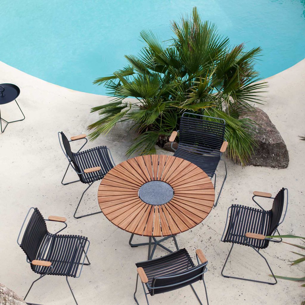Design Gartenmöbel: Farbenfrohe Akzente für den Frühling 14 circle houe tisch 92757