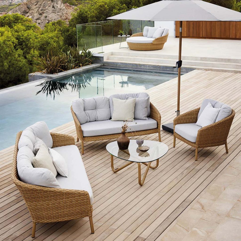 Outdoor Möbel: Die Trends 2025 13 Cane-Line Ocean, Loungemöbel, die einfach Lust auf draußen machen.